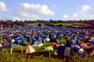 Green Camp auf dem Festival